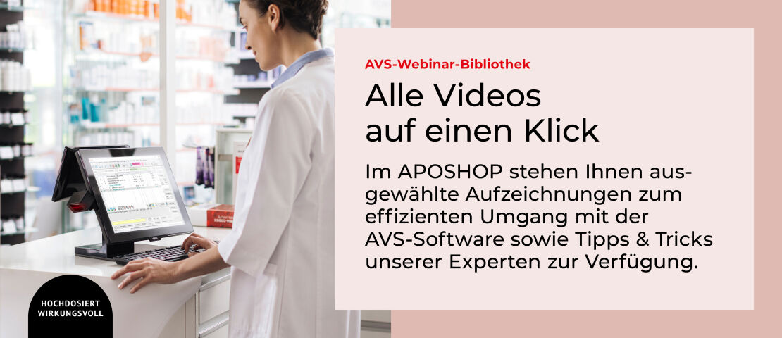 AVS-Webinar-Bibliothek - Entdecken Sie unsere AVS-Webinar-Bibliothek - alle vergangenen Videos auf einen Klick.&nbsp;